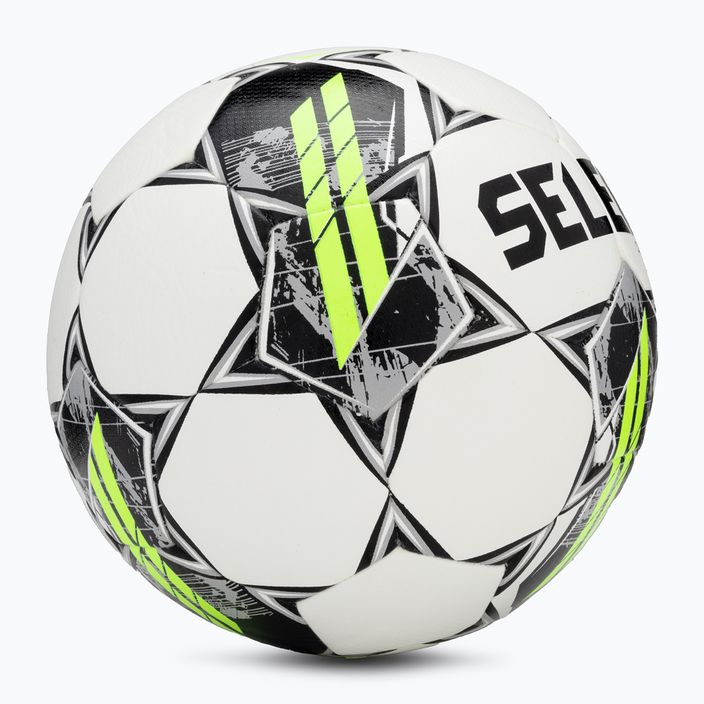 SELECT Club DB v23 white/grey 5 dydžio futbolo kamuolys 2