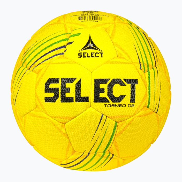 Rankinio kamuolys SELECT Torneo DB v23 yellow dydis 1 2