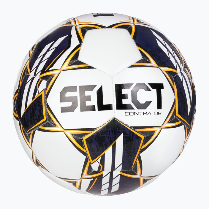 SELECT Contra DB v23 white/purple 5 dydžio futbolo kamuolys