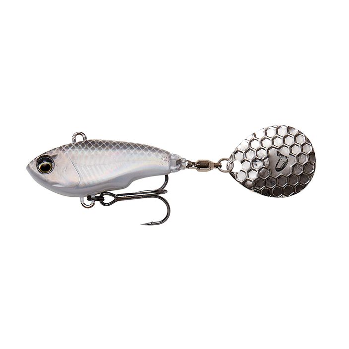 Savage Gear Fat Tail Spin Lure Sinking white-silver 71763 2