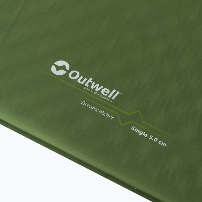 Outwell Dreamcatcher viengubas 5 cm savaime pripučiamas kilimėlis žalias 400019 3