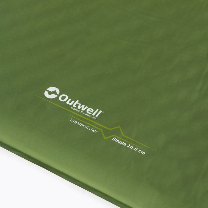 Outwell Dreamcatcher viengubas 10 cm savaime pripučiamas kilimėlis, žalias 400021 3