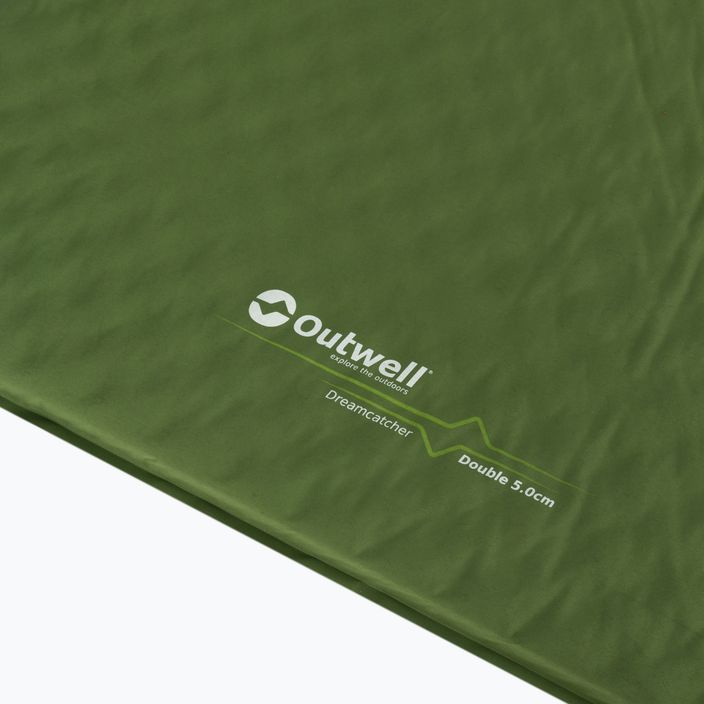 Outwell Dreamcatcher dvigubas 5 cm savaime pripučiamas kilimėlis, žalias 400024 3