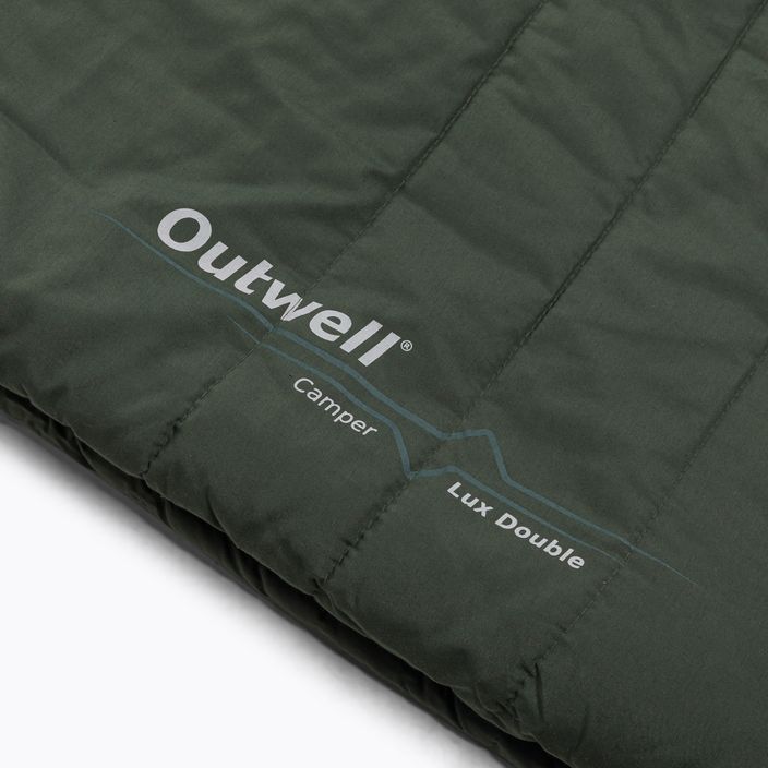 Outwell Camper Lux Dvigubas miegmaišis žalias 230394 5