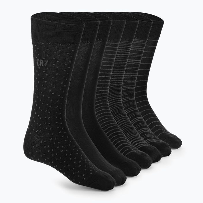 Vyriškos kojinės CR7 Socks 7 poros black