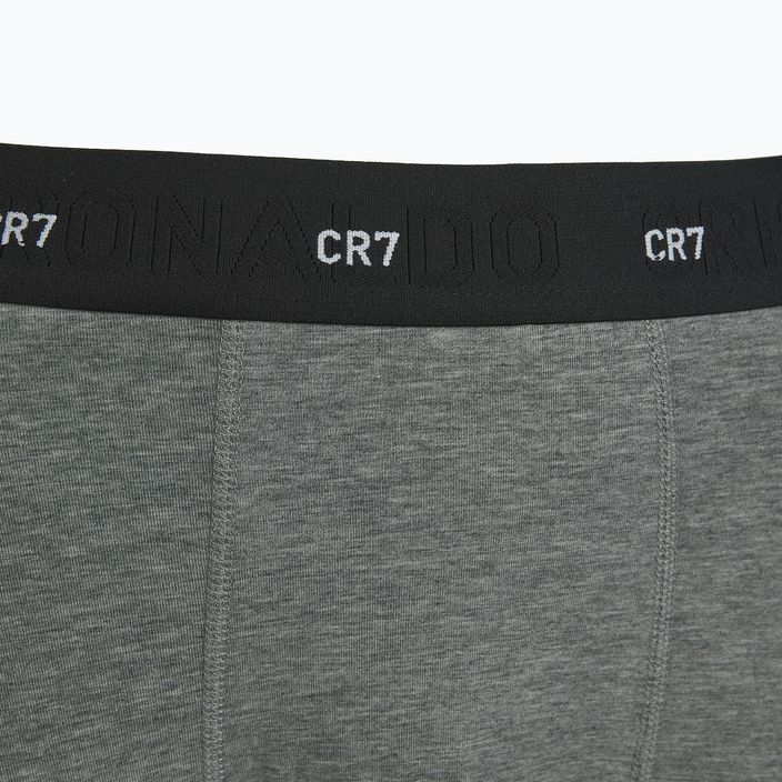 Vyriškos trumpikės CR7 Bamboo Trunk FSC 3 poros black/dark grey/grey 7