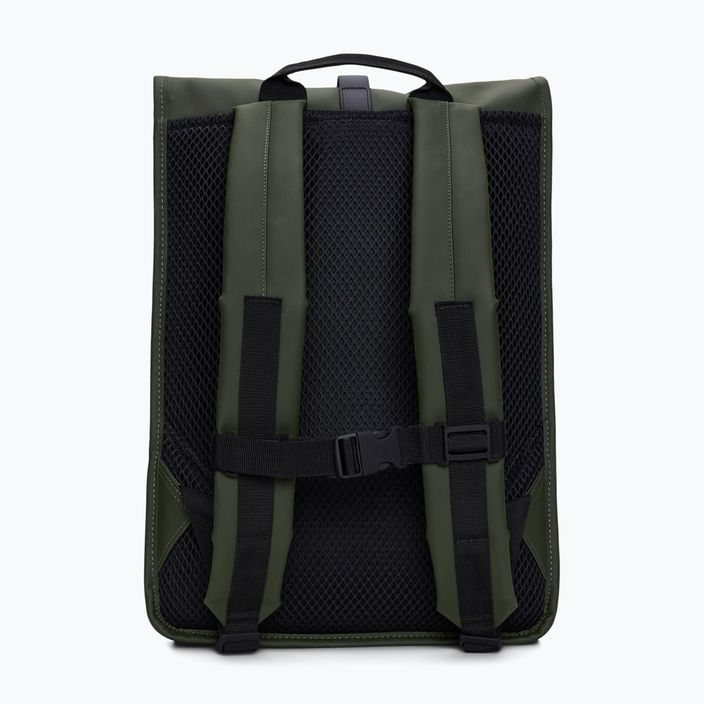 Miesto kuprinė Rains Rucksack Rolltop W3 13 l green 2