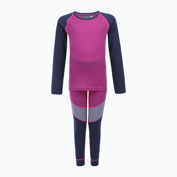 Vaikiški terminiai apatiniai drabužiai Color Kids Ski Underwear Colorblock rožinės ir juodos spalvos 740777.5885 7