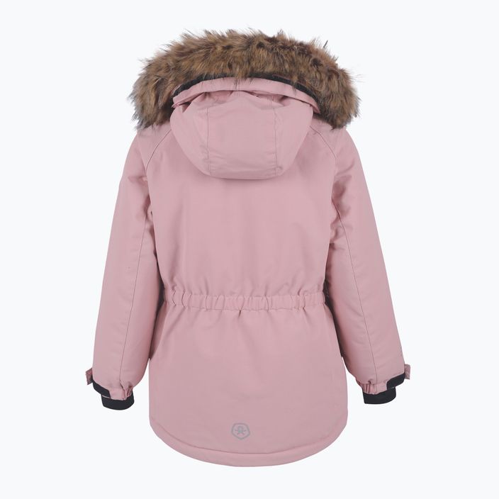 Vaikiška žieminė striukė Color Kids Parka w. Fake Fur AF 10,000 pink 740724 6