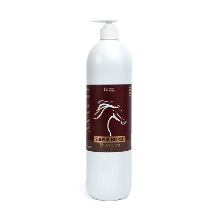Šampūnas nuo odos problemų žirgams Over Horse Sulfur Horse 1000 ml 2