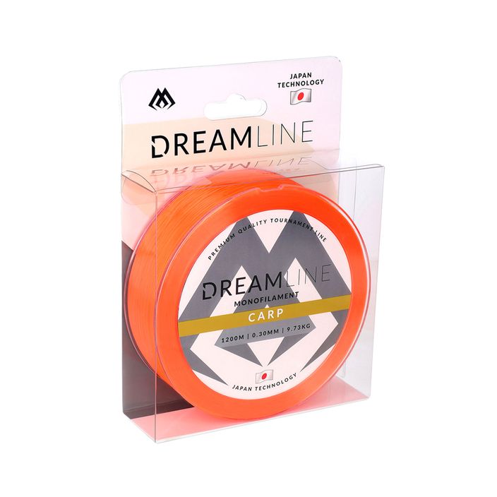 Mikado Dreamline Carp Fluo karpinė linija oranžinė ZDL100-1200-030 2