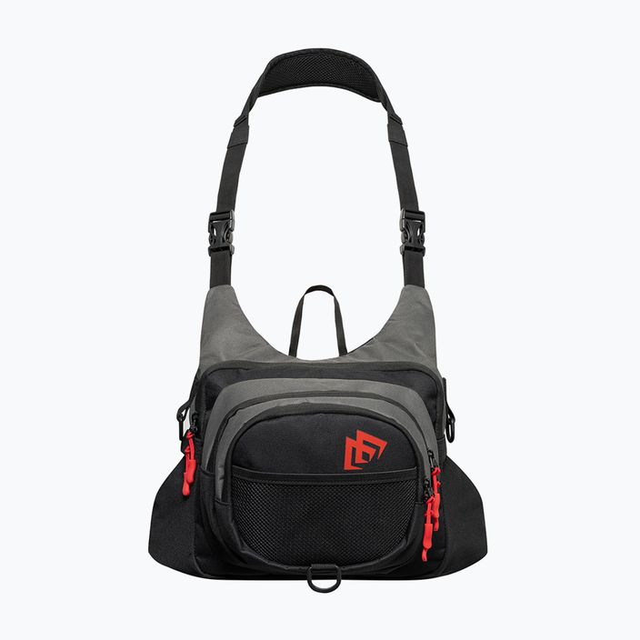 Mikado krūtinės krepšys spiningo krepšys juodas UWI-010