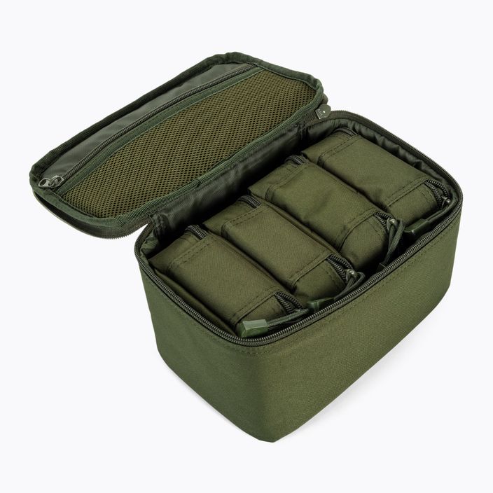 Mikado Enclave karpių krepšys aksesuarams komplektas 1+4 žalias UWF-022 5