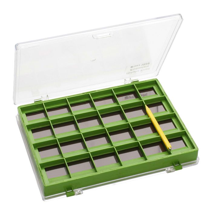 Mikado magnetinių kabliukų dėžutė žalia UABM-036 2