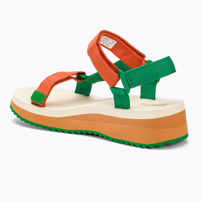 Moteriški sandalai BIG STAR NN274A053 žali/oranžiniai 3