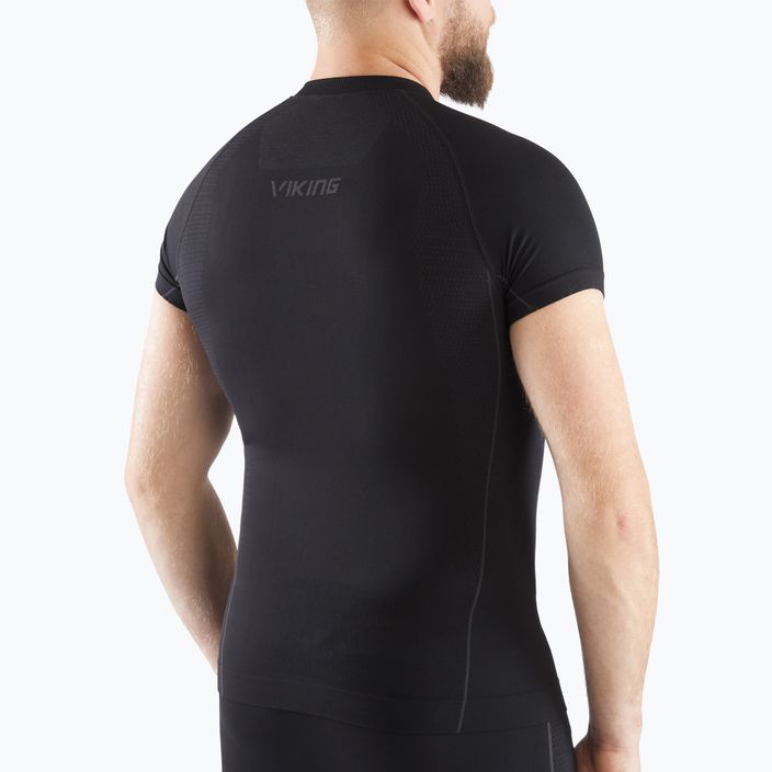Vyriški termo marškinėliai Viking Eiger black 500/21/2083 2