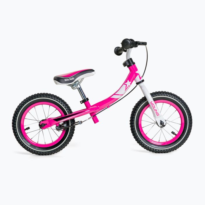 Milly Mally Young krosinis dviratis rožinės spalvos 391