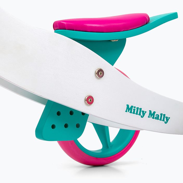 Milly Mally Jake 2in1 krosinis dviratis baltos ir rožinės spalvos 3754 5