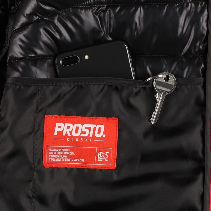 Vyriška žieminė striukė PROSTO Ultralight red 6