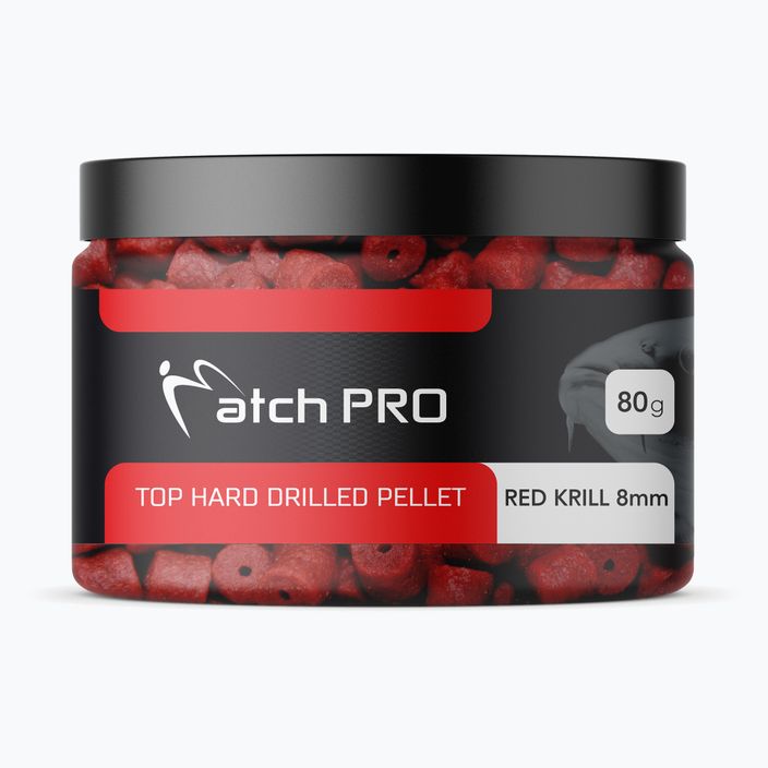 MatchPro Top Hard Drilled Krill 14 mm granulės su kabliuku 979507