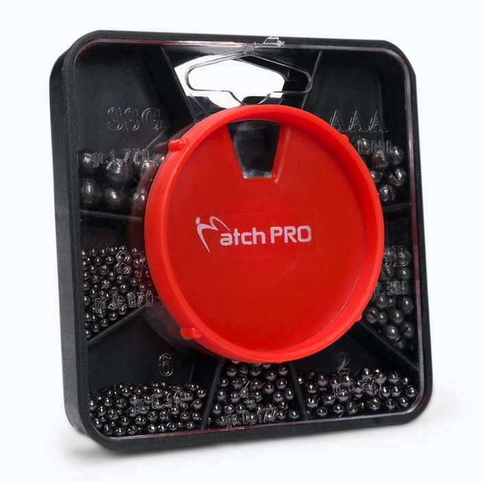 MatchPro Soft 7 šūvių svarmenys juodi 910110