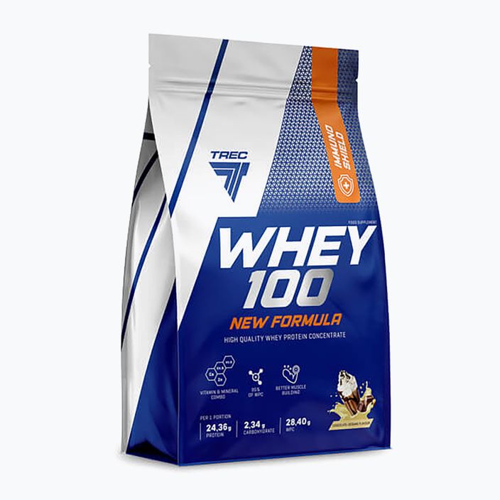 Whey 100 New Formula Trec 700g šokoladas-kokosas TRE/969