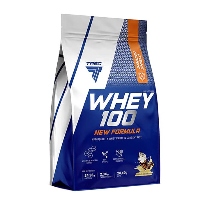 Whey 100 New Formula Trec 700g šokoladas-kokosas TRE/969 2