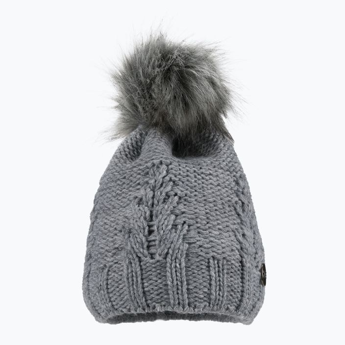 Moteriška žieminė kepurė su kaminu Horsenjoy Mirella pilka 2120506 2