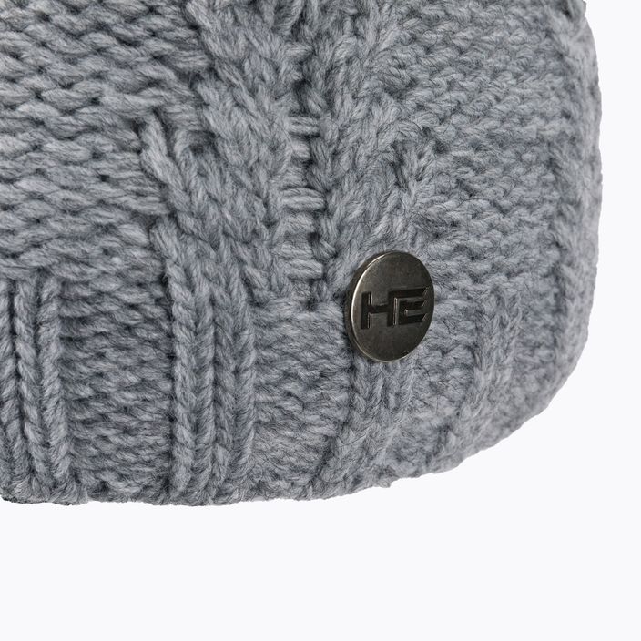 Moteriška žieminė kepurė su kaminu Horsenjoy Mirella pilka 2120506 3
