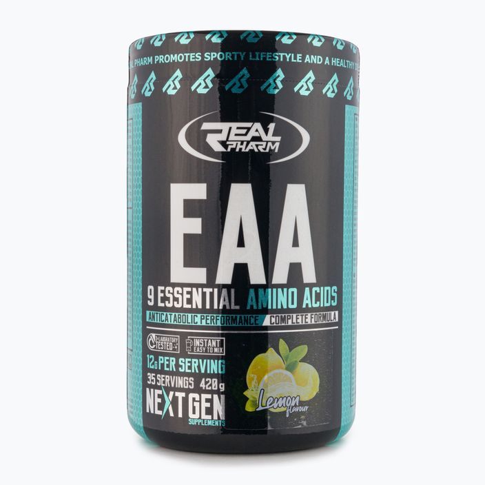 EAA Real Pharm amino rūgštys 420g citrina 708120