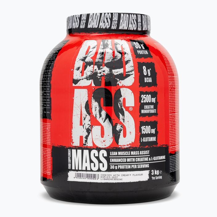 Gaineris Fitness Authority Bad Ass Mass 3 kg cookies with cream