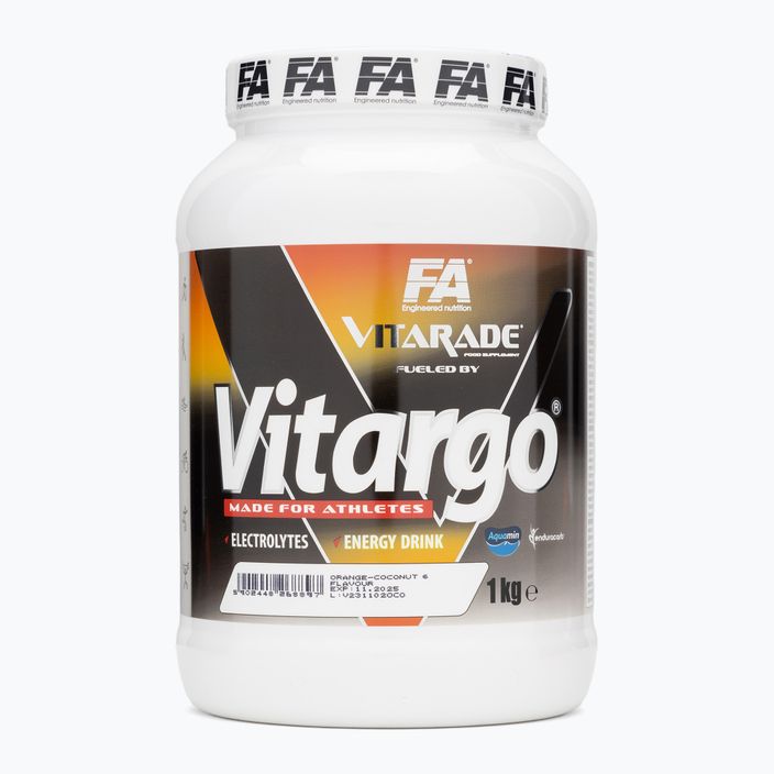 Angliavandeniai Fitness Authority FA Vitargo Liquid Energy 1 kg orange/coconut