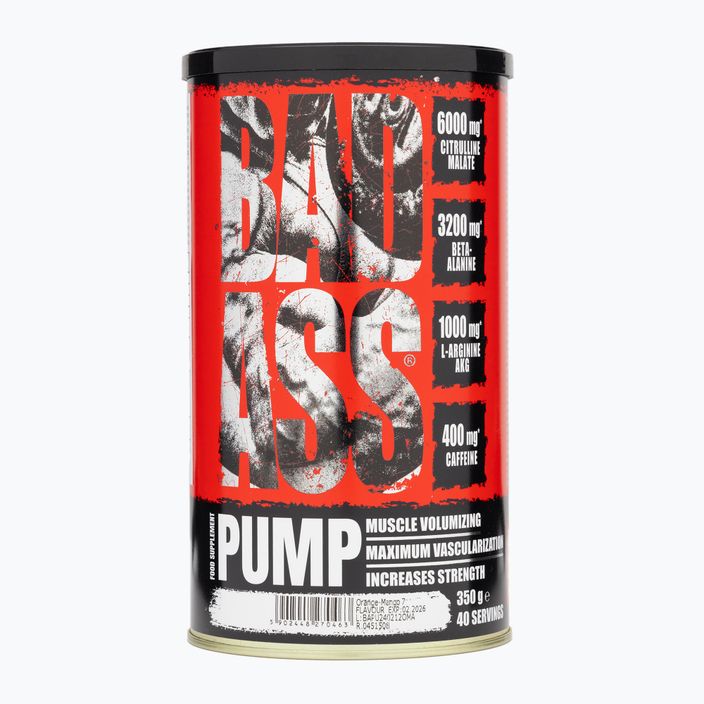 Prieš treniruotę Fitness Authority Bad Ass Pump 350 g orange/mango