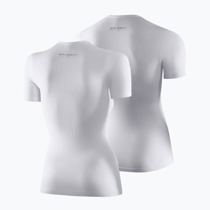 Brubeck SS10540 Bazinio sluoksnio terminiai marškinėliai balti 2