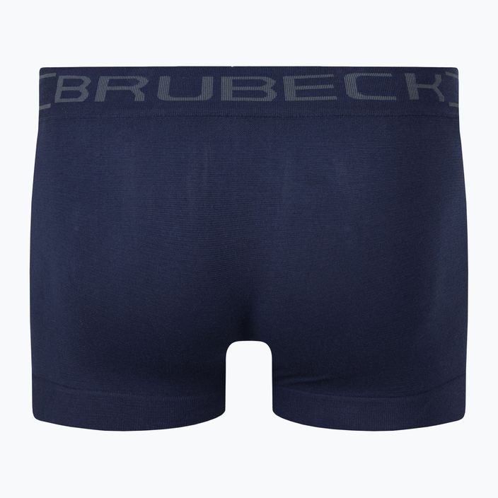 Vyriški termo boksininko šortai Brubeck BX10050A Comfort Cotton tamsiai mėlyni 2