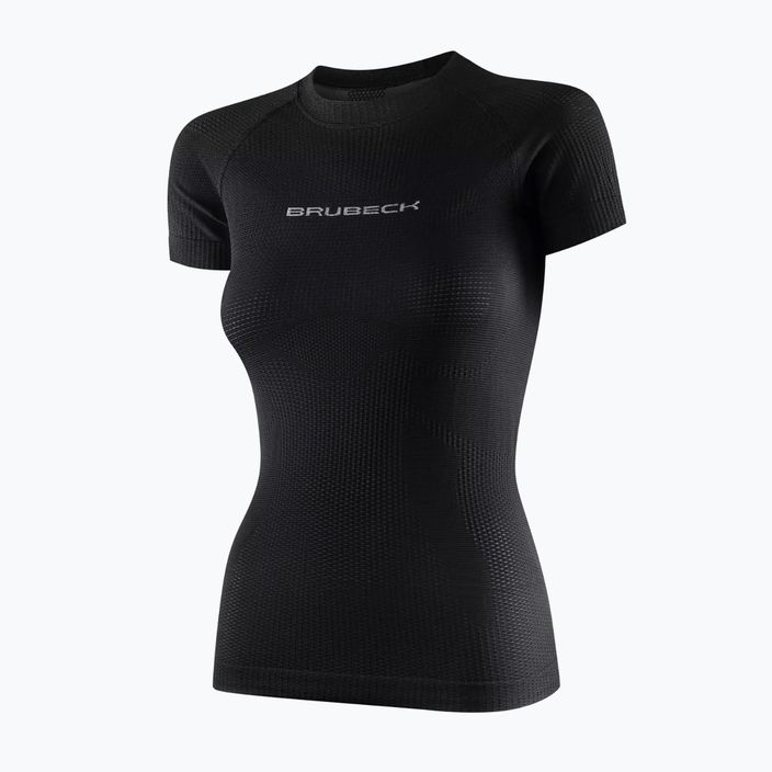 Moteriški termo marškinėliai Brubeck SS13730 3D Pro black 3