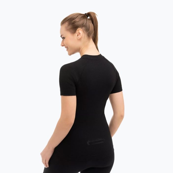 Moteriški termo marškinėliai Brubeck SS13730 3D Pro black 2