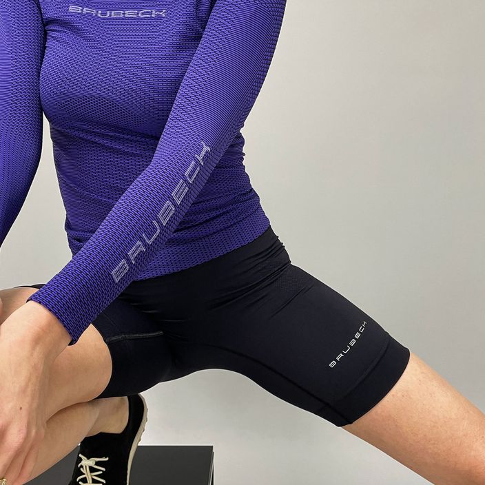 Moteriški bėgimo marškinėliai ilgomis rankovėmis Brubeck LS15950 3D Run Pro purple 5