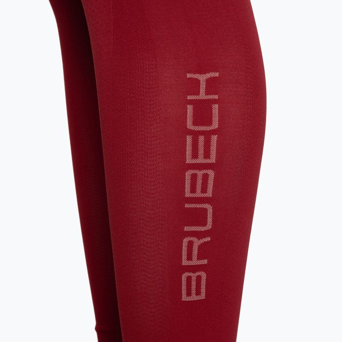Moteriškos termoaktyvios kelnės Brubeck LE13050 Extreme Thermo bordo spalvos 6