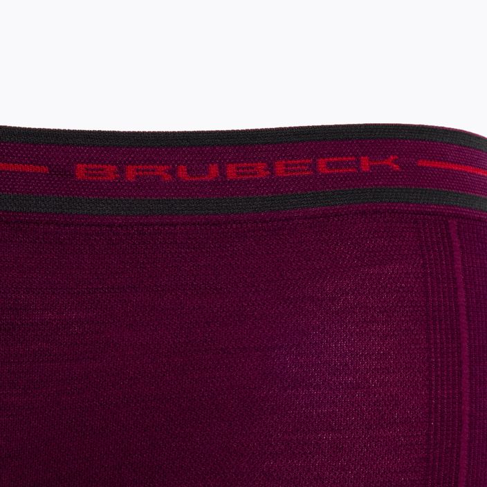 Brubeck moteriški termo šortai BX10860 Active Wool plum 3