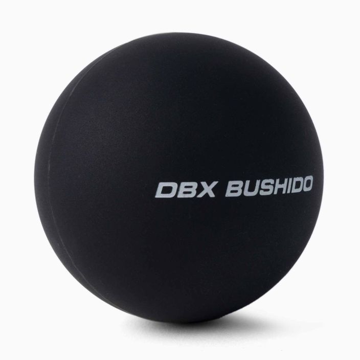 DBX BUSHIDO Lacrosse Mobility viengubas juodas masažinis kamuoliukas