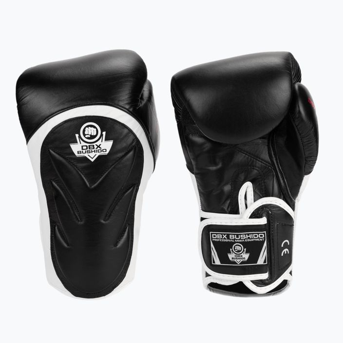 DBX BUSHIDO bokso pirštinės su Wrist Protect sistema juodos spalvos Bb4 3