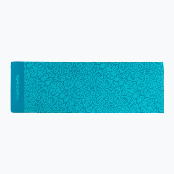 Jogos kilimėlis Spokey Yoga TQ Mandala 4 mm mėlynas 926053 2