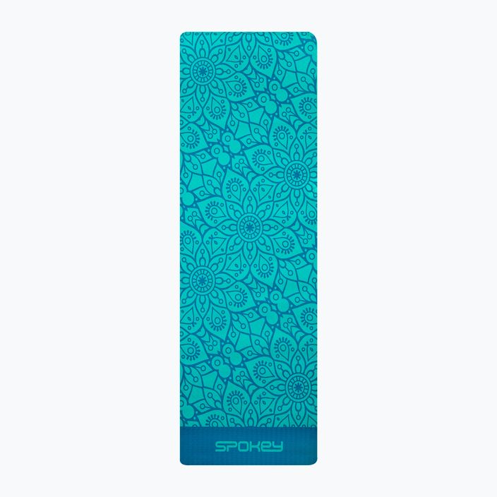 Jogos kilimėlis Spokey Yoga TQ Mandala 4 mm mėlynas 926053 5