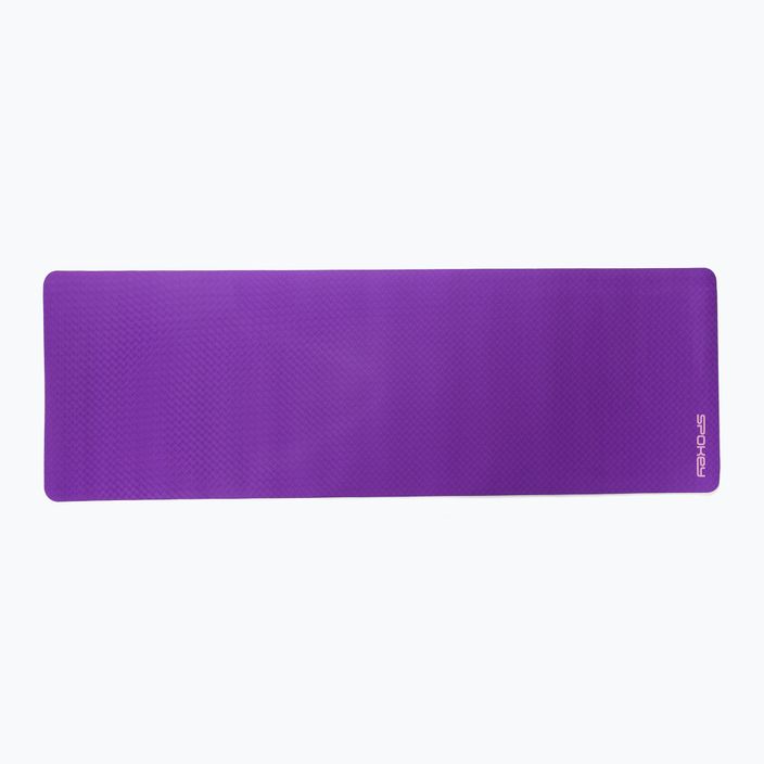 Spokey Yoga Duo 4 mm violetinės/rožinės spalvos jogos kilimėlis 929893 2