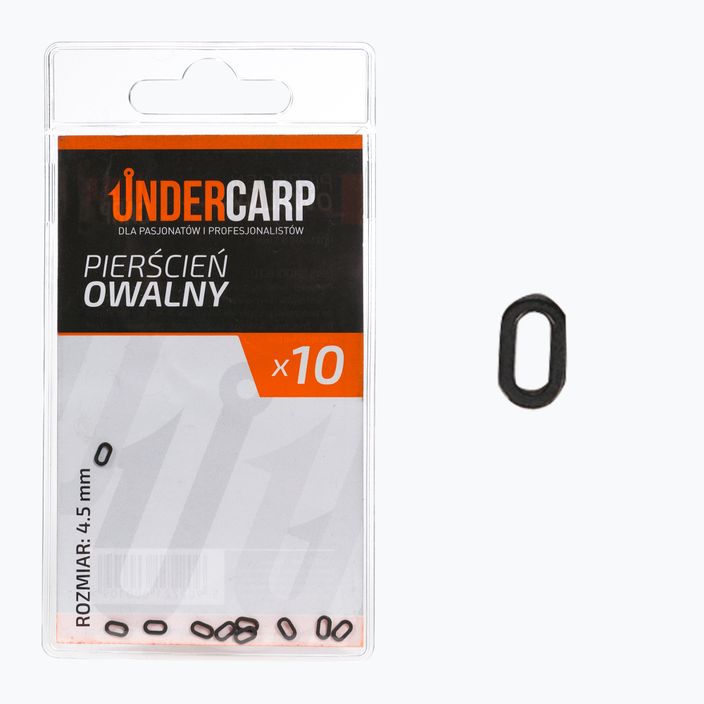 UnderCarp lyderio žiedas ovaliai pilkas UC173 2