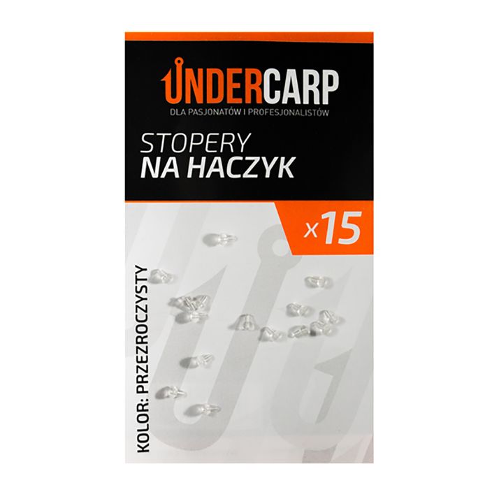 UnderCarp karpių kabliukų kamščiai skaidrūs UC189 2