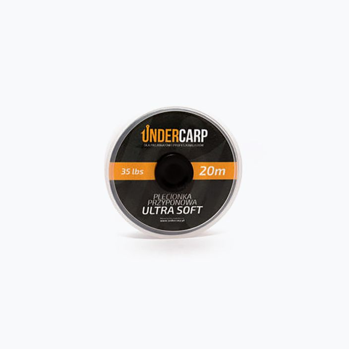 UnderCarp Ultra Soft rudos spalvos karpių pavadėlių pynė UC207 2