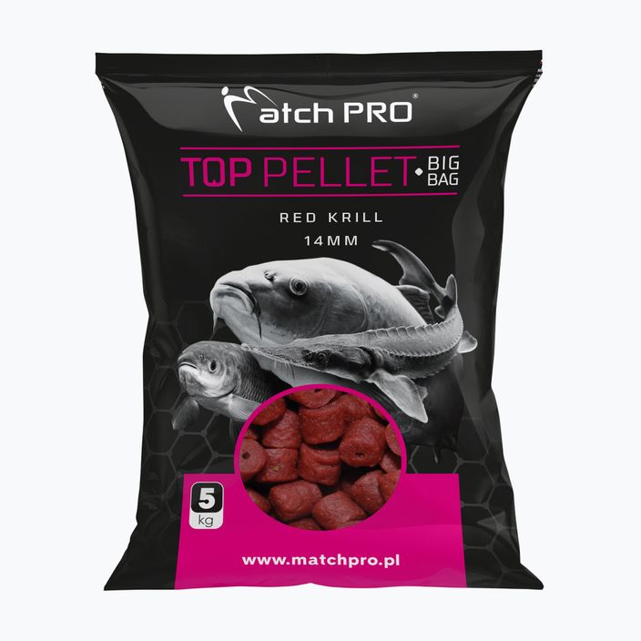MatchPro karpių granulės Big Bag Red Krill 14mm 5kg 977016