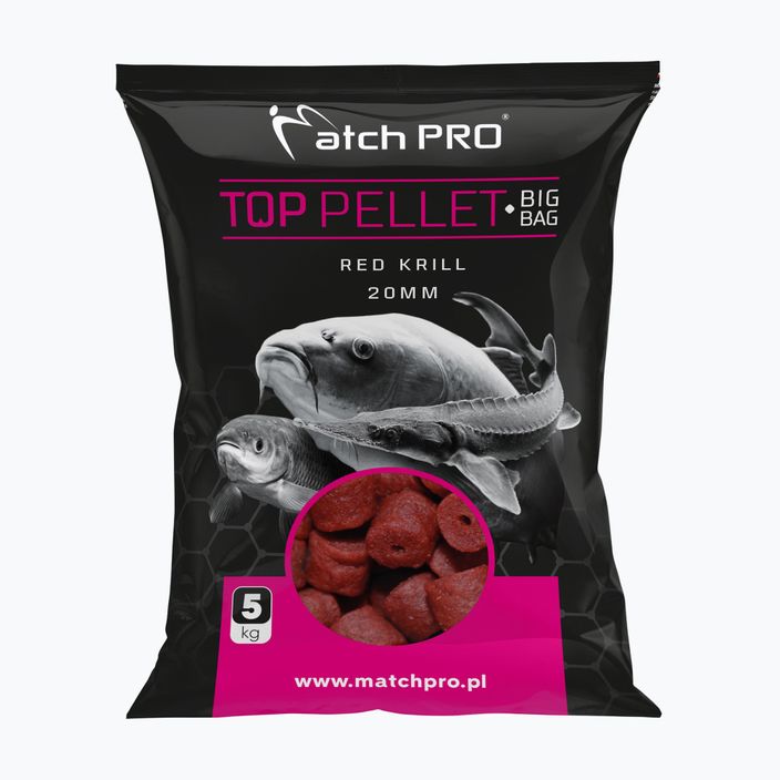 MatchPro karpių granulės Big Bag Red Krill 20 mm 5 kg 977017